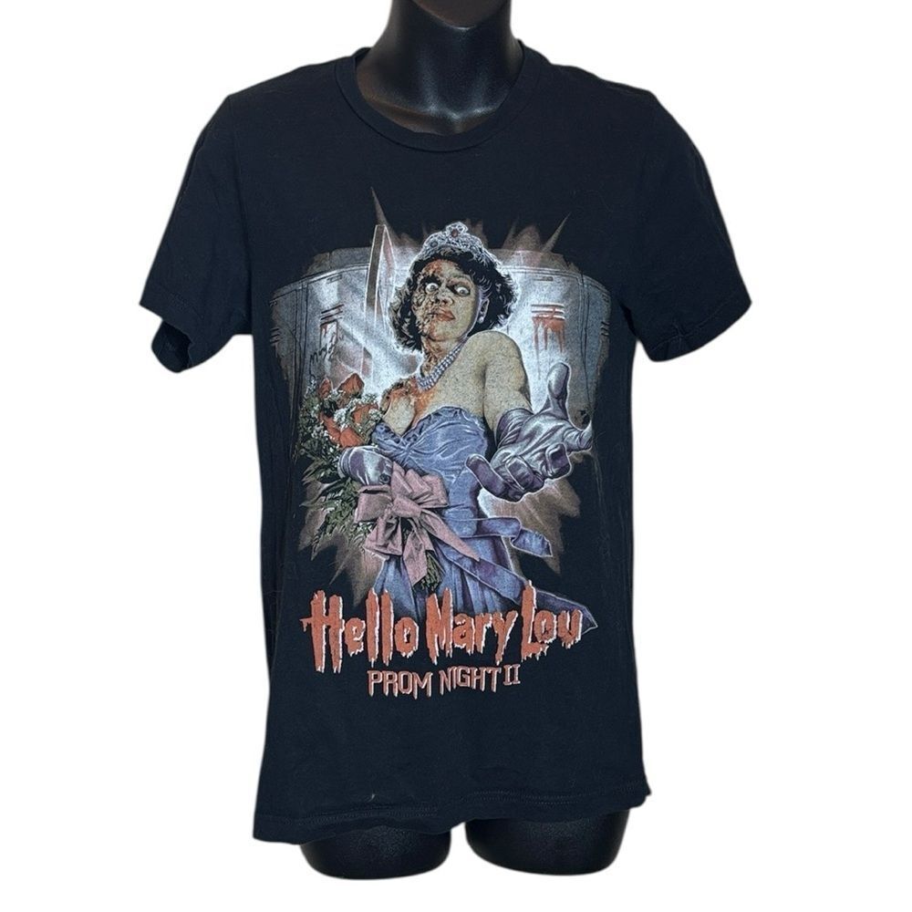 Fright rags small women’s prom night 2 hello Mary Lou graphic tee